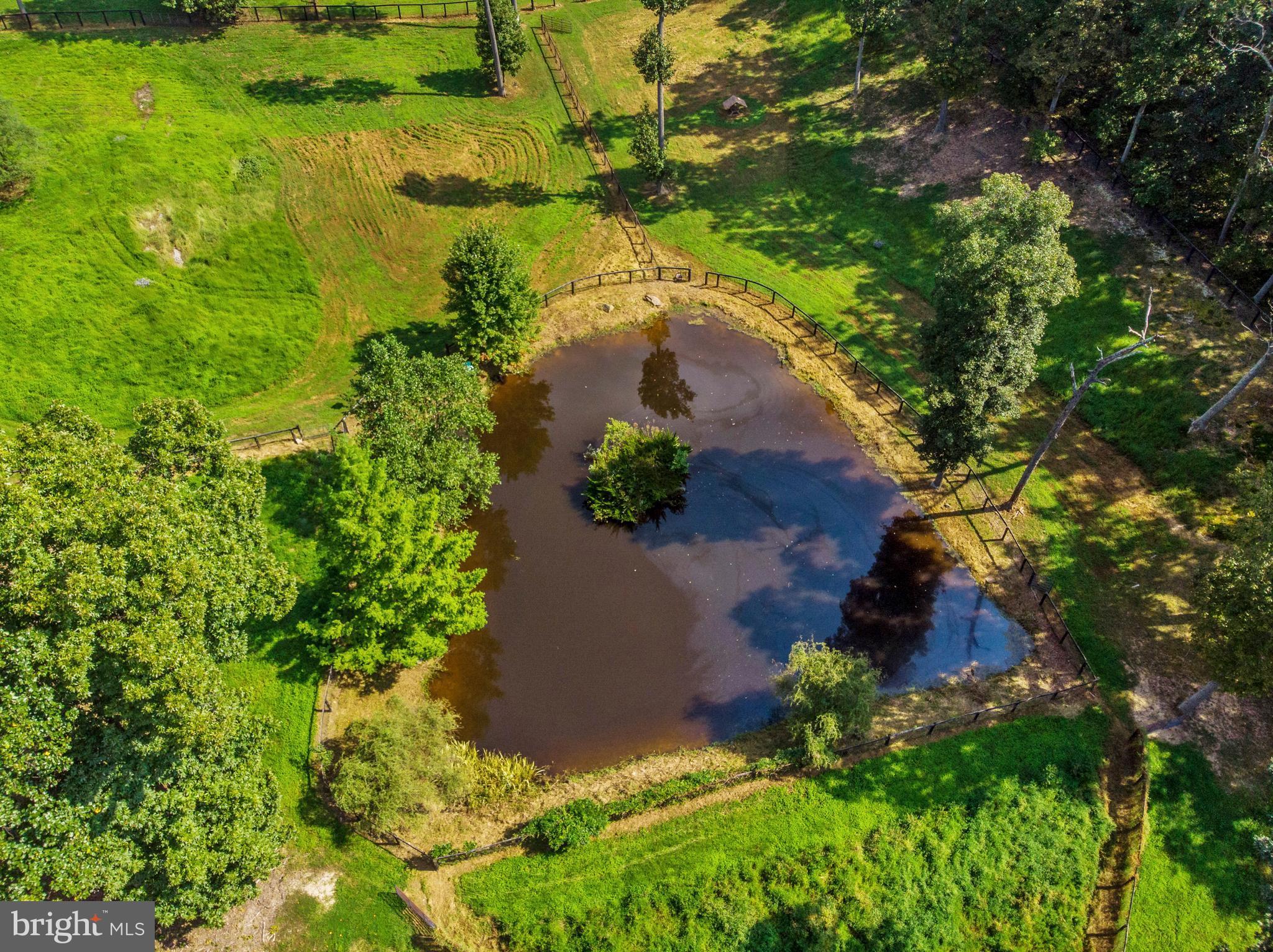 7424 Leeds Manor Road Marshall, VA 20115 - Photo 28 of 30 pond with island