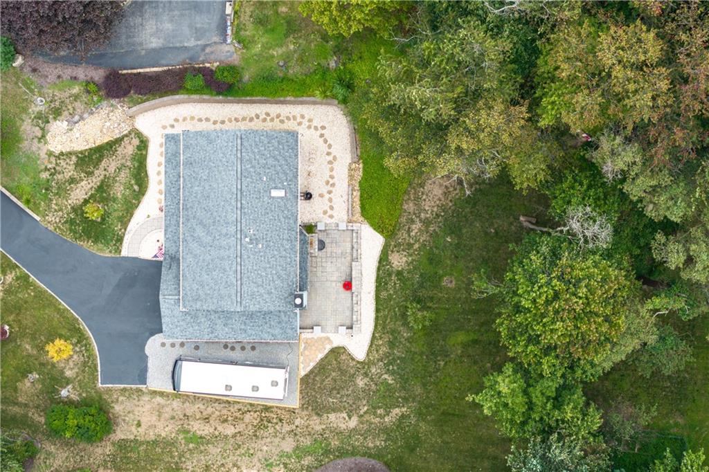 1626 Forest Ridge Drive Pittsburgh, PA 15237 - Photo 33 of 34 an aerial view of a house with a yard