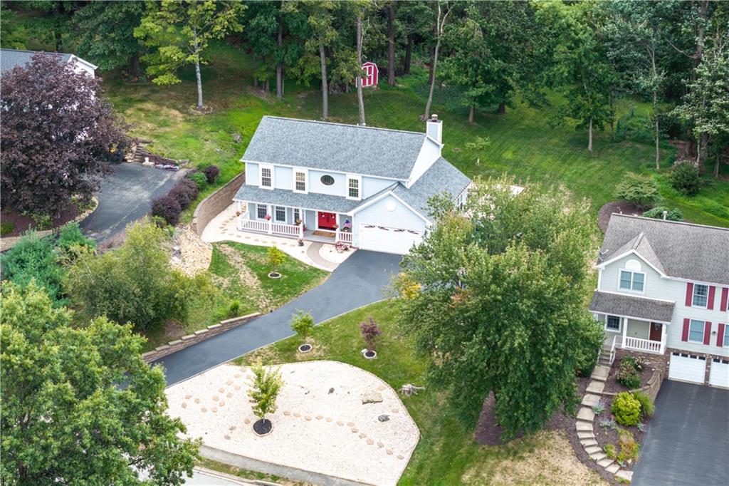 1626 Forest Ridge Drive Pittsburgh, PA 15237 - Photo 4 of 34 an aerial view of a house