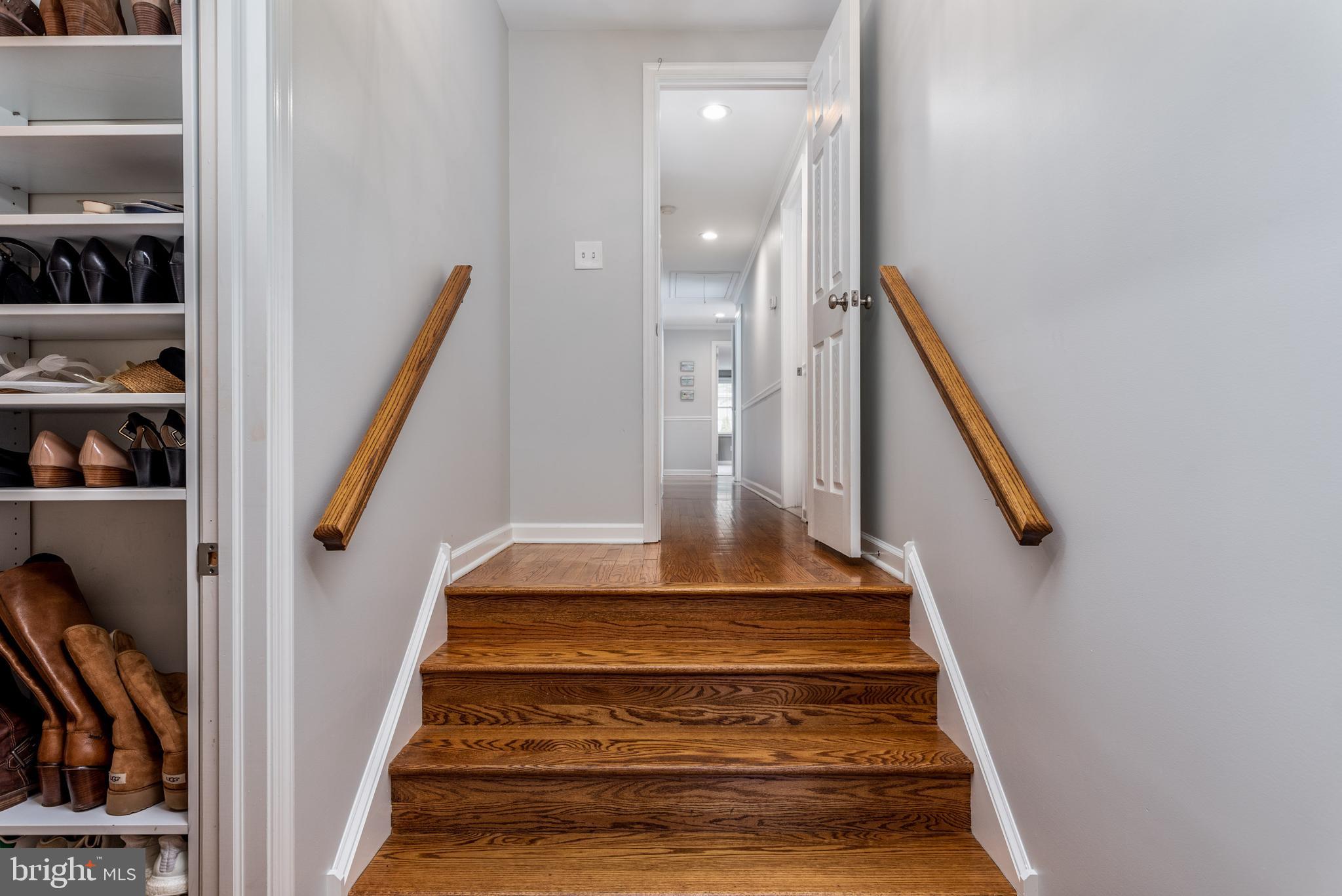 460 Woodcrest Road Wayne, PA 19087 - Photo 19 of 71 Steps to private primary suite from 2nd floor hall