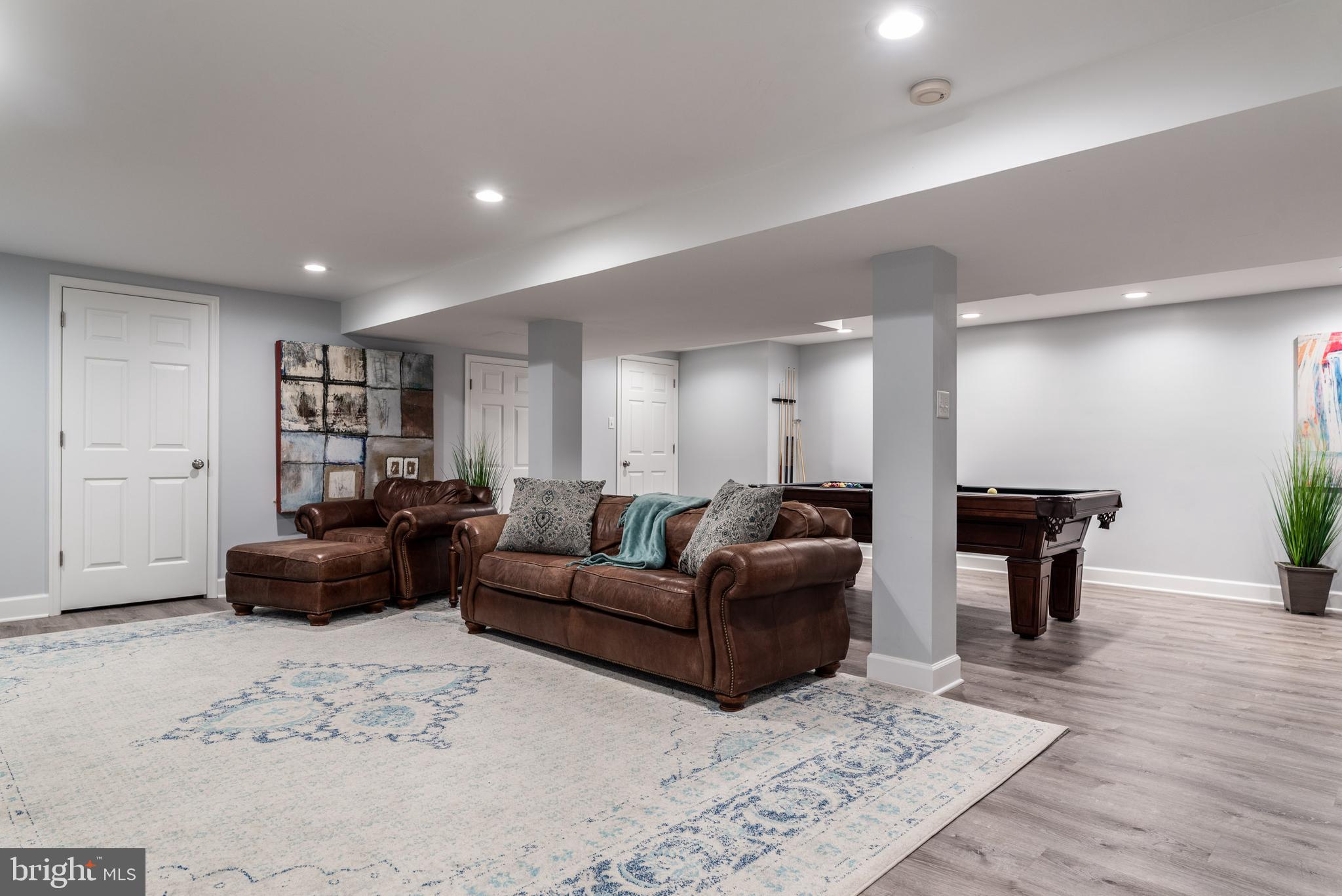 460 Woodcrest Road Wayne, PA 19087 - Photo 44 of 71 Finished basement - recently remodeled