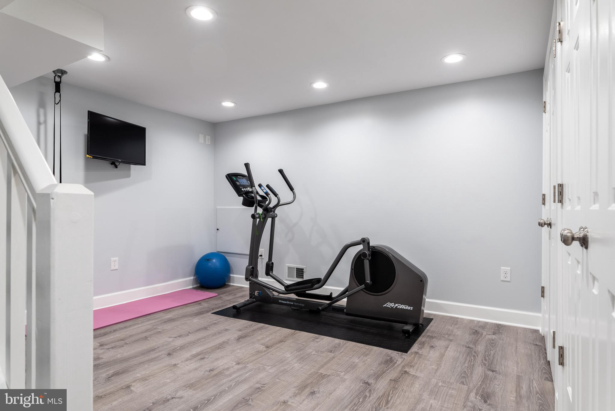 460 Woodcrest Road Wayne, PA 19087 - Photo 47 of 71 Finished basement - separate area used as home gym