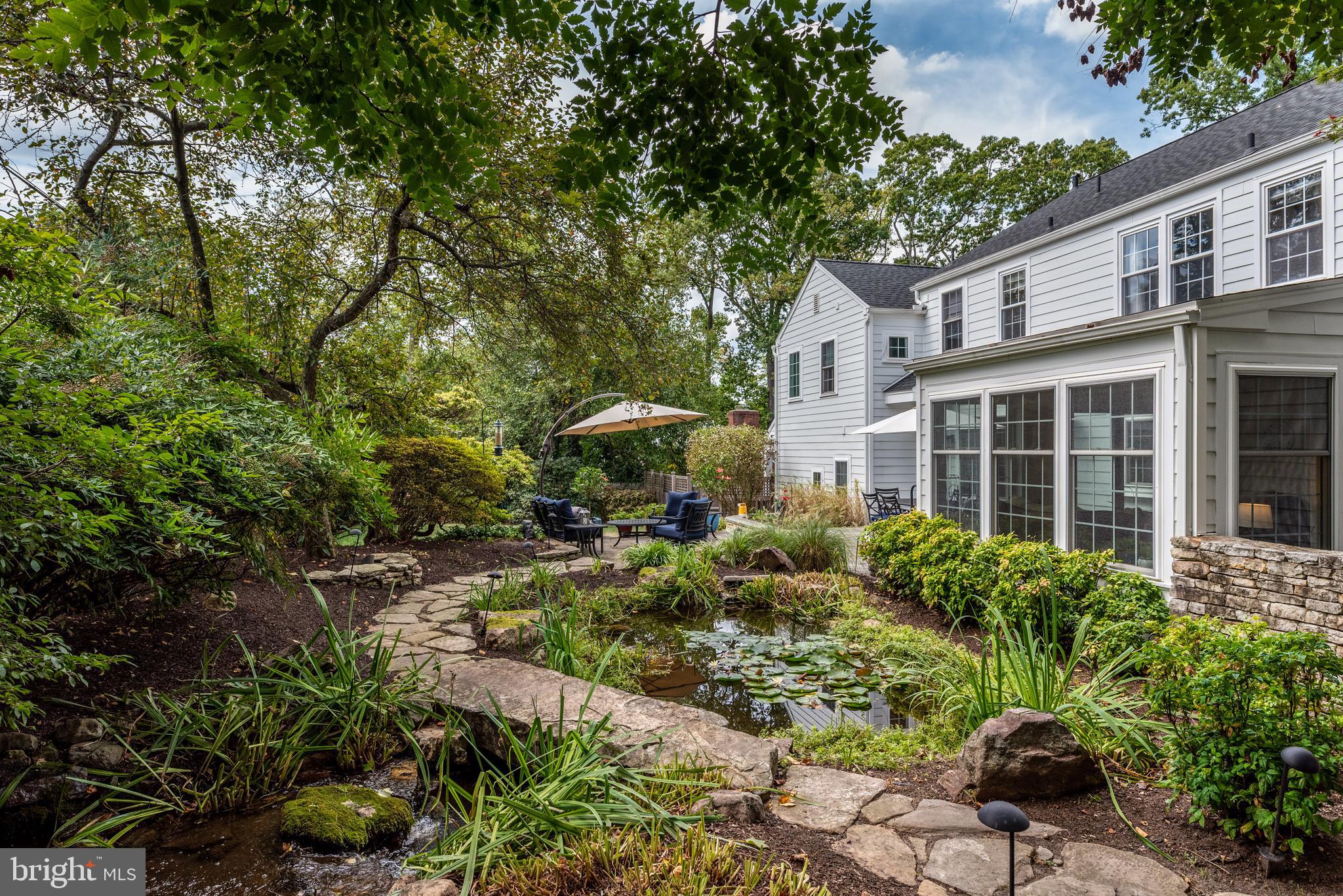 460 Woodcrest Road Wayne, PA 19087 - Photo 50 of 71 Koi pond