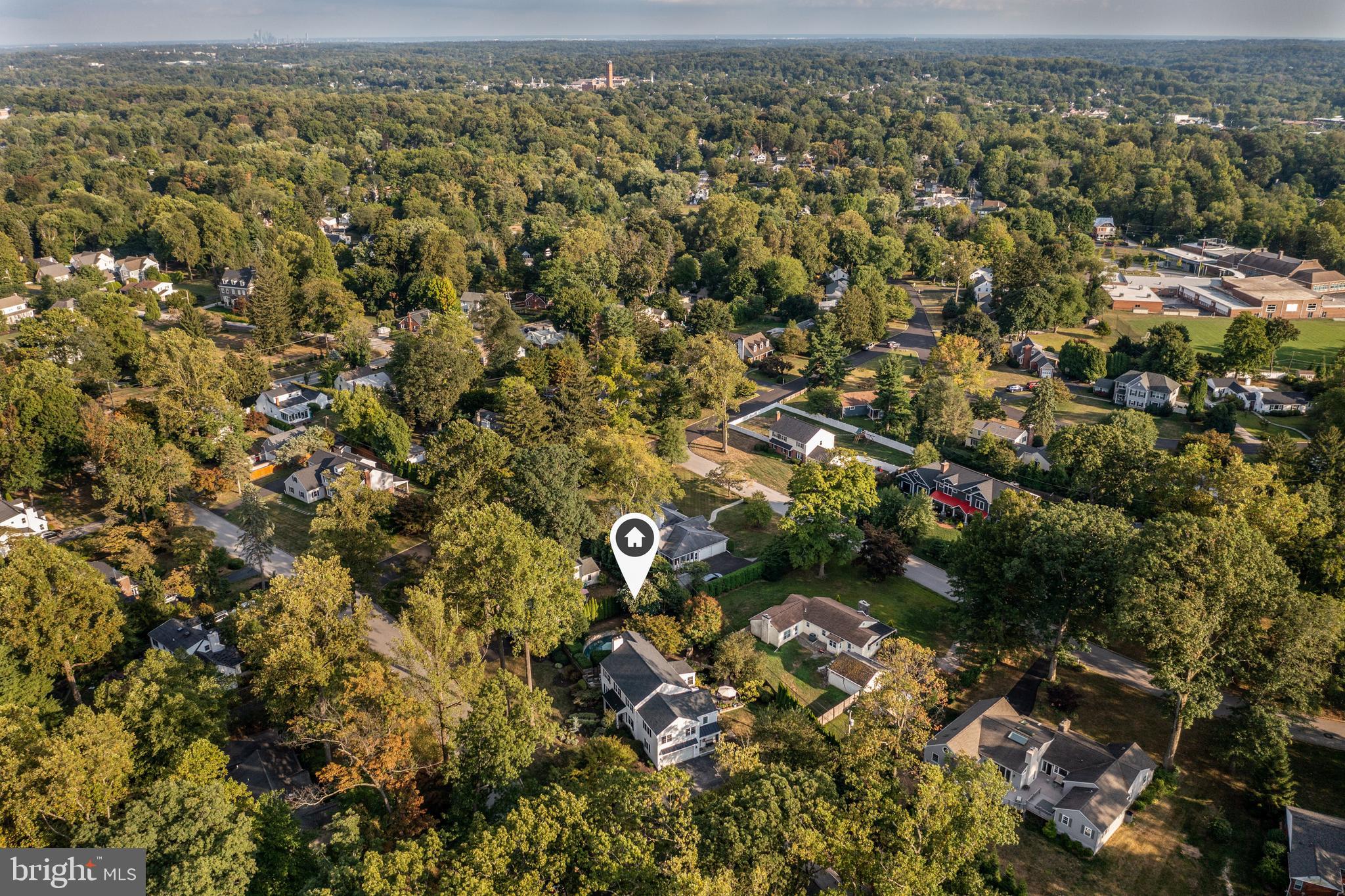 460 Woodcrest Road Wayne, PA 19087 - Photo 64 of 71 Aerial view