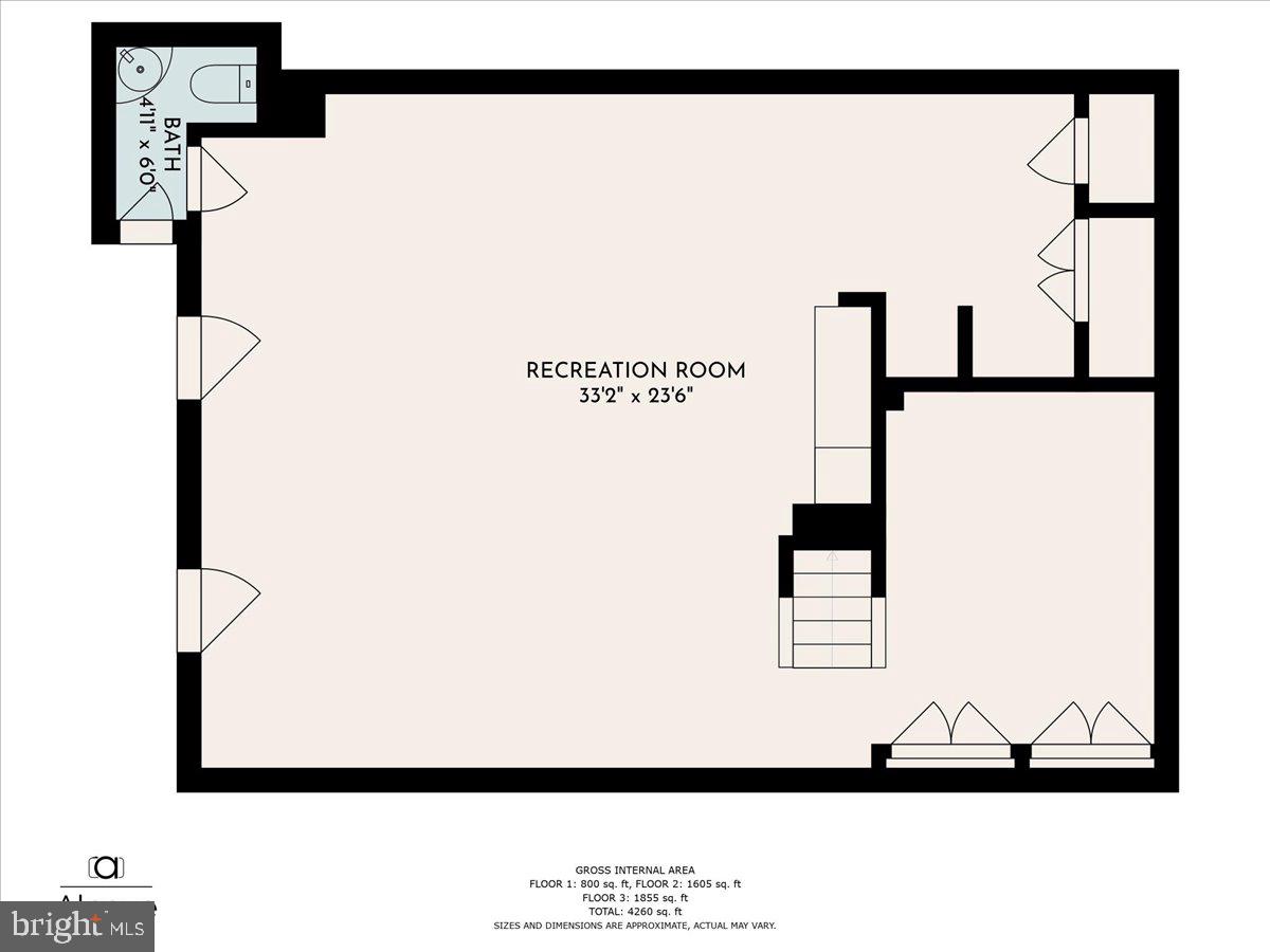 460 Woodcrest Road Wayne, PA 19087 - Photo 68 of 71 Basement Floor plan