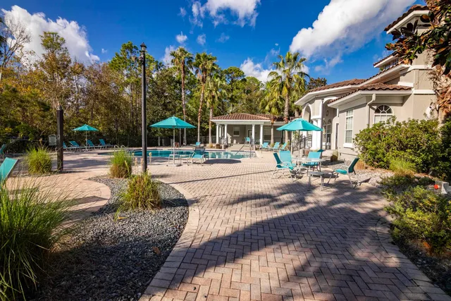 a view of a building with many windows