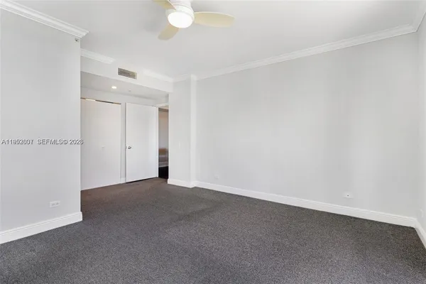 a view of closet area