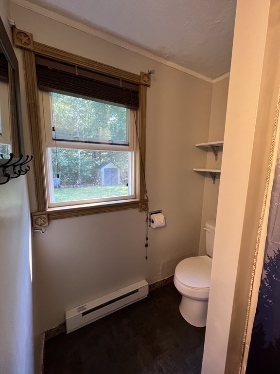 66 Carver Road Plymouth, MA 02360 - Photo 14 of 21 a bathroom with a toilet a sink and a shower