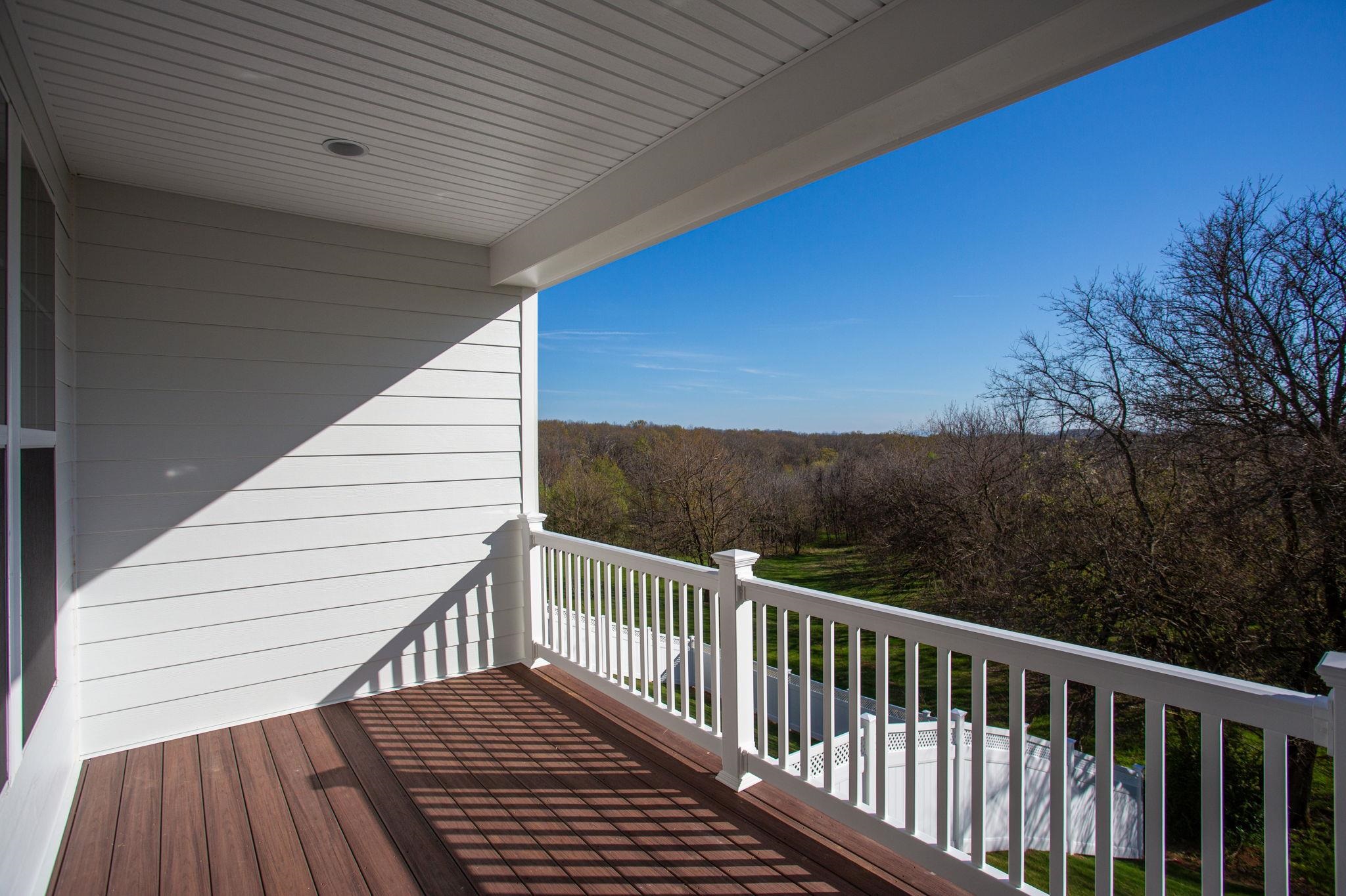2784 Rutlege Road, Unit 188 Harrisonburg, VA 22801 - Photo 19 of 46 a view of a balcony with wooden floor and fence