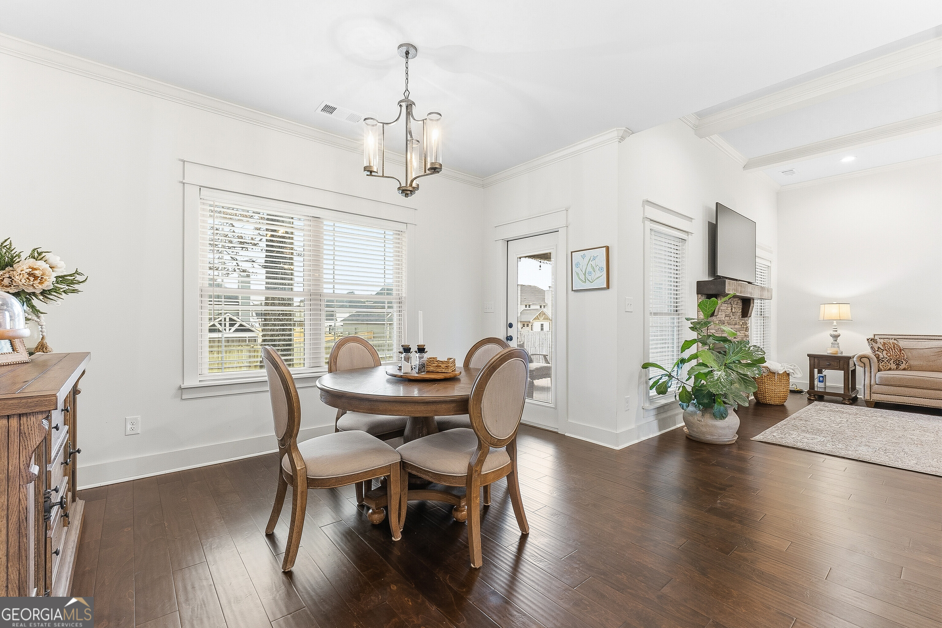 307 Apalachee Way Bonaire, GA 31005 - Photo 29 of 61 a view of a dining room with furniture window and wooden floor