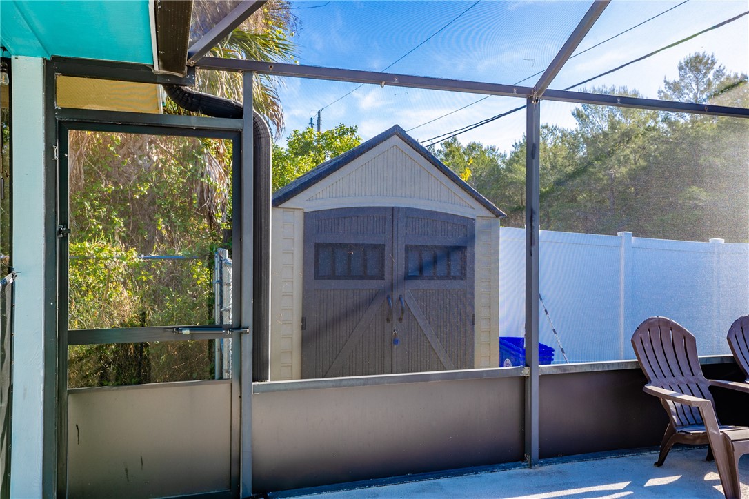 474 Azine Terrace Sebastian, FL 32958 - Photo 29 of 33 a view of outdoor space and balcony