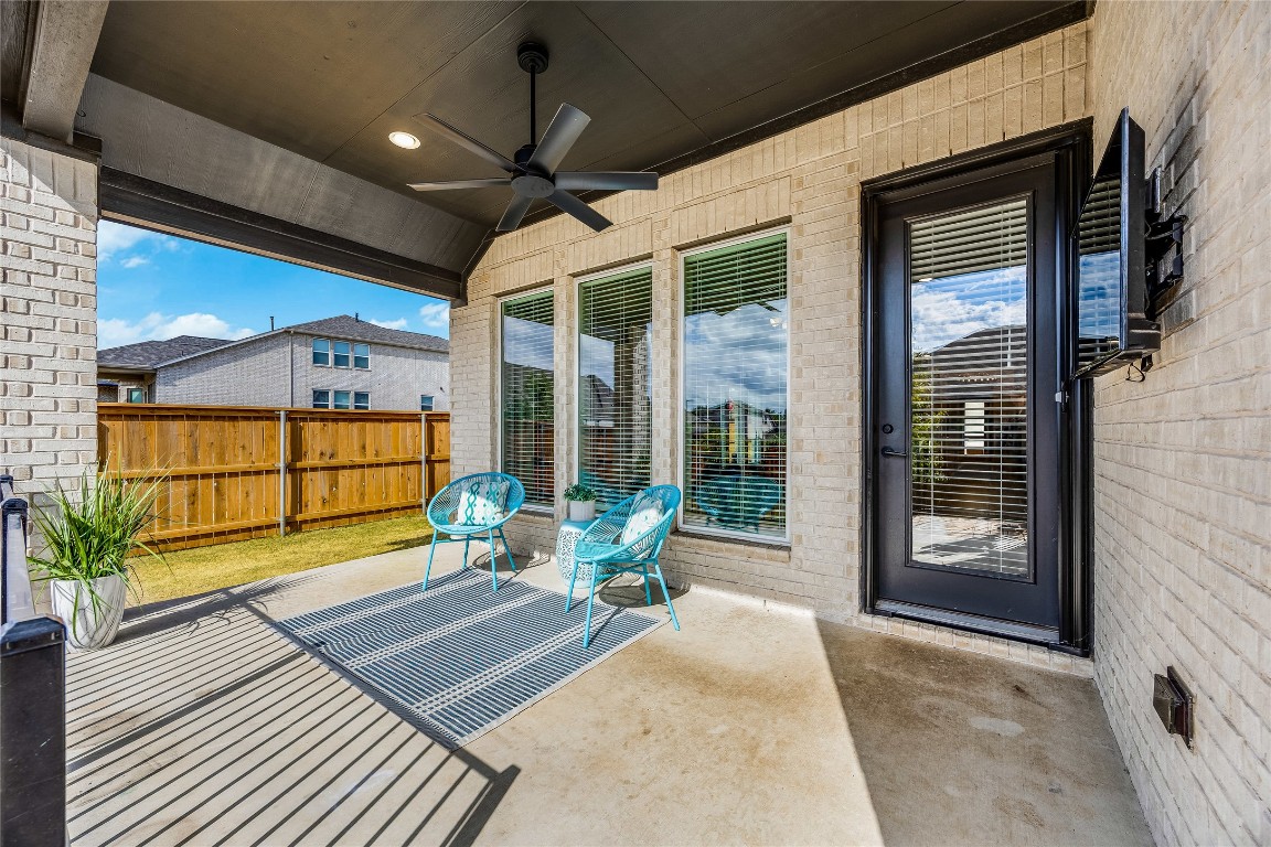 200 Grn Knl Lane Georgetown, TX 78628 - Photo 27 of 32 a view of a porch with seating space