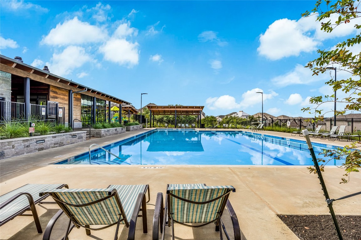 200 Grn Knl Lane Georgetown, TX 78628 - Photo 32 of 32 a view of a swimming pool with a patio