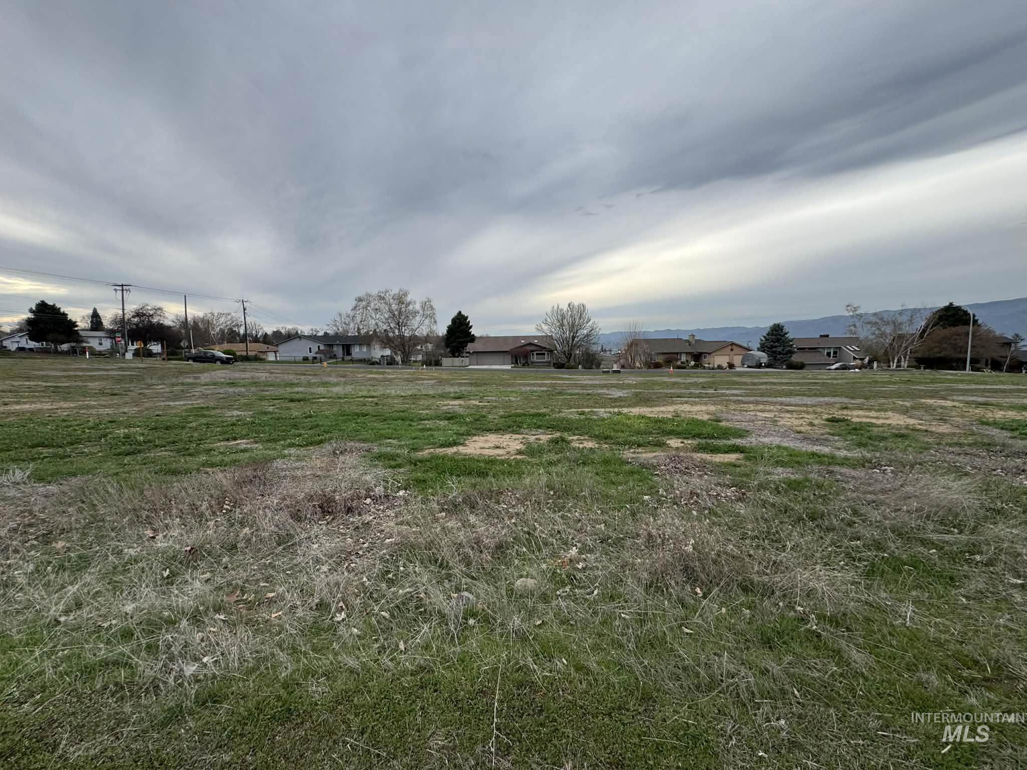 Flat lot, ready to build on with underground utilities and sidewalks
