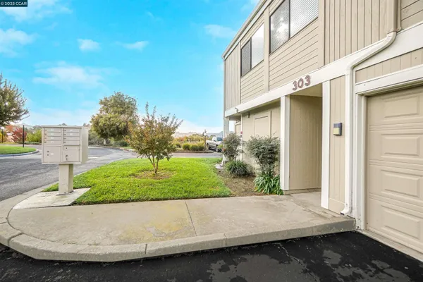 a view of outdoor space and yard
