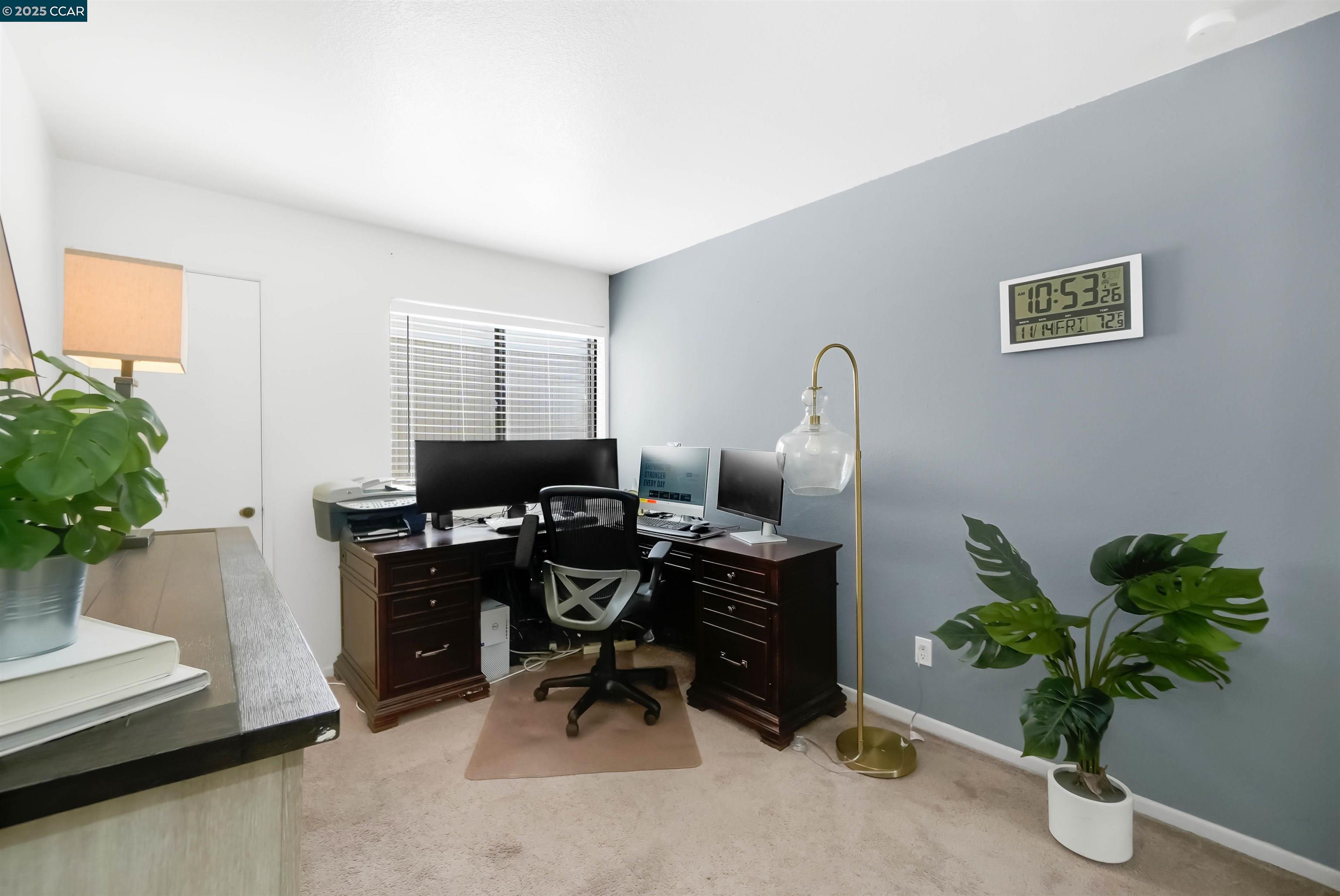 303 Atlas Drive, Unit 7 Hercules, CA 94547 - Photo 34 of 52 a view of a workspace with furniture and a potted plant