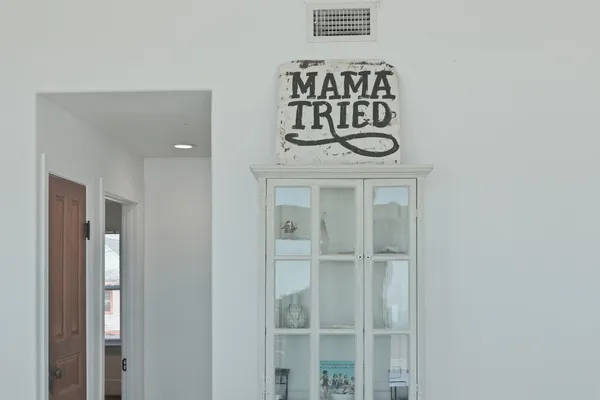 a close view of a door and a gate