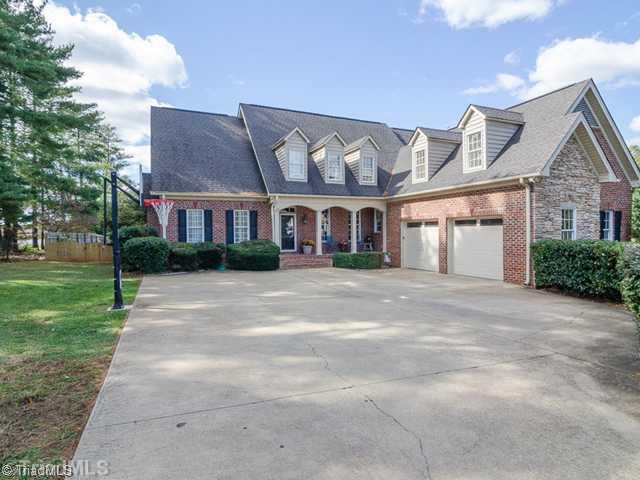 Exterior Front. STUNNING Home Conveniently Located to Triad area, Palladium, Shopping, Farmers Market, easy access to Greensboro, Winston Salem..
