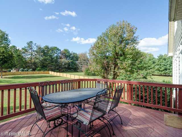 1250 Blackberry Ridge Drive High Point, NC 27265 - Photo 13 of 16 Patio/Deck. Watch the Kids/Dogs with Room to Roam on Your Deck ~ Perfect for Grilling and surveying YOUR Property!!