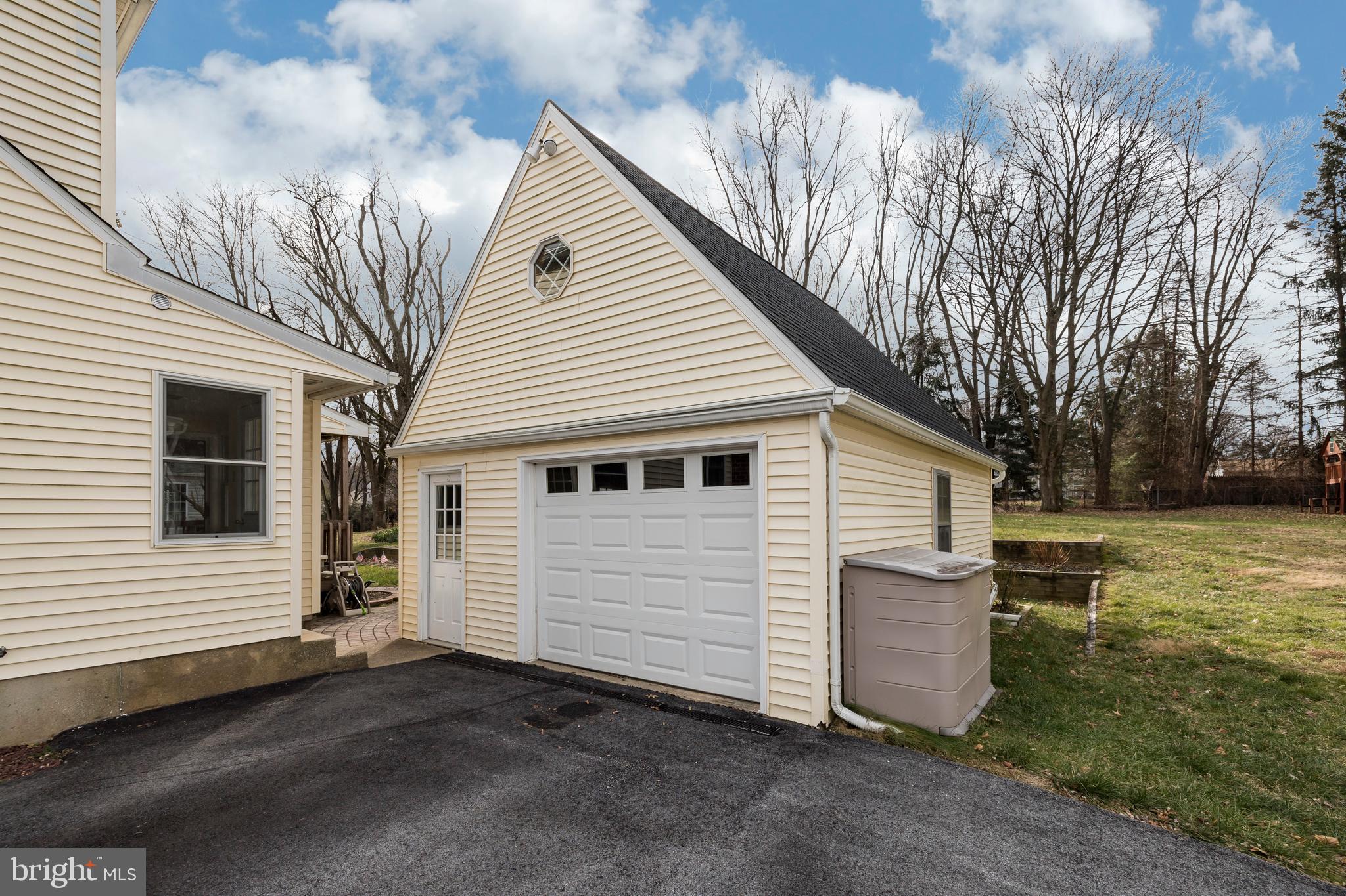 119 Princeton Road Exton, PA 19341 - Photo 22 of 33 Detached 1 car over-sized Garage w/extra storage