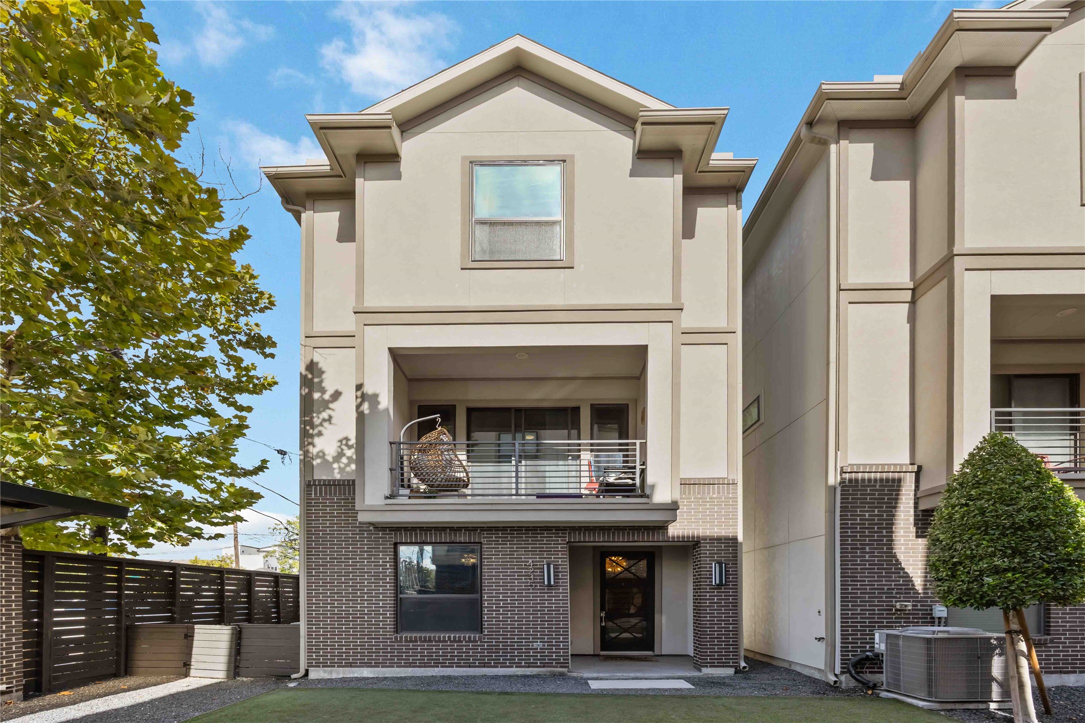 a view of house and outdoor space