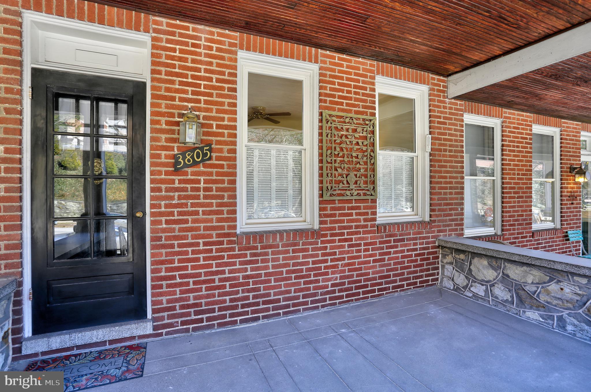 3805 Keswick Road Baltimore, MD 21211 - Photo 2 of 27 Wonderful 14x9 covered porch