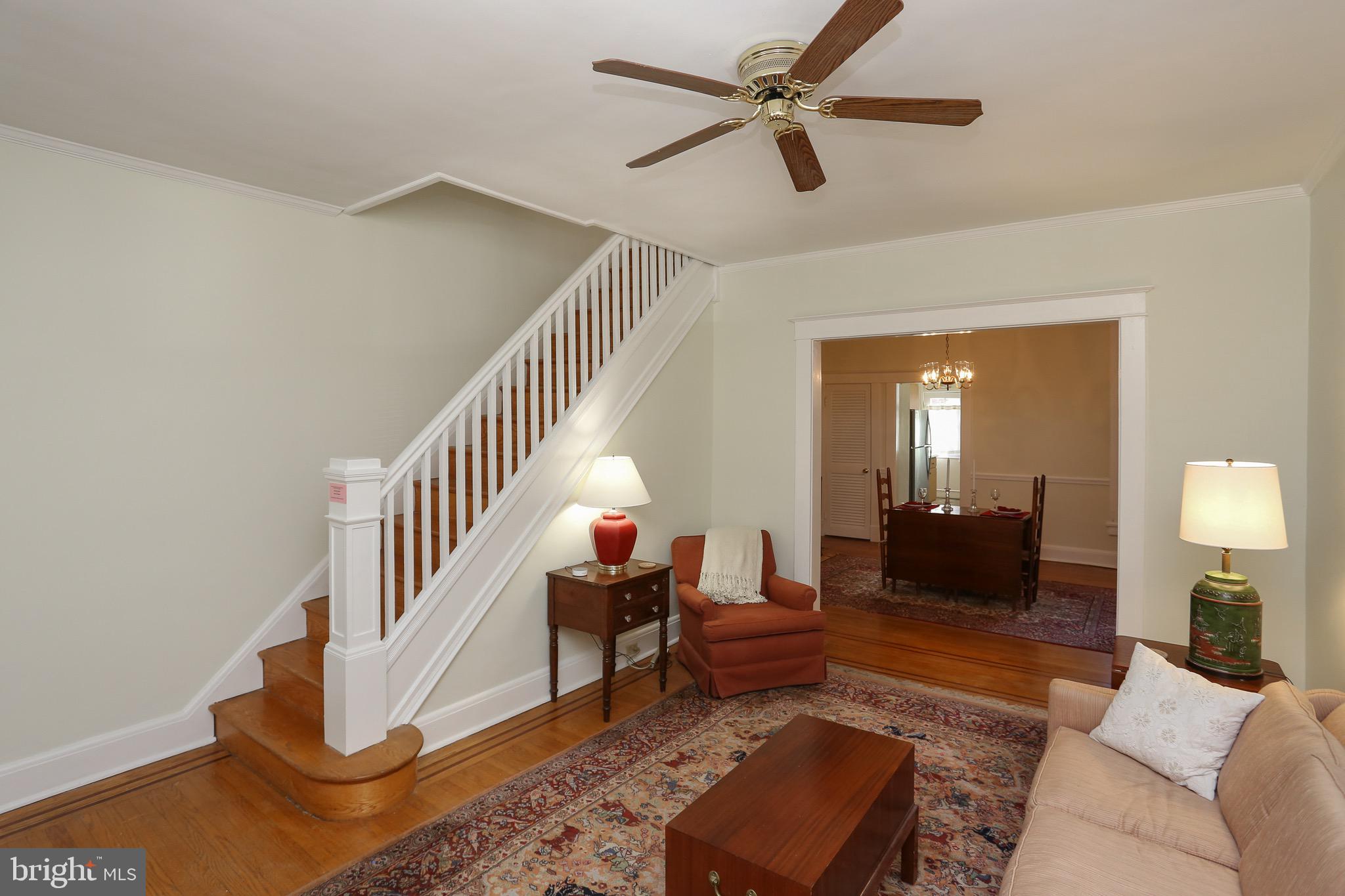 3805 Keswick Road Baltimore, MD 21211 - Photo 4 of 27 Living Room with hardwood floors