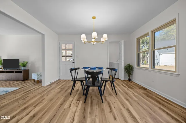 a room with window and wooden floor