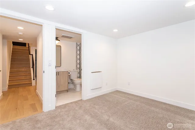 a view of empty room