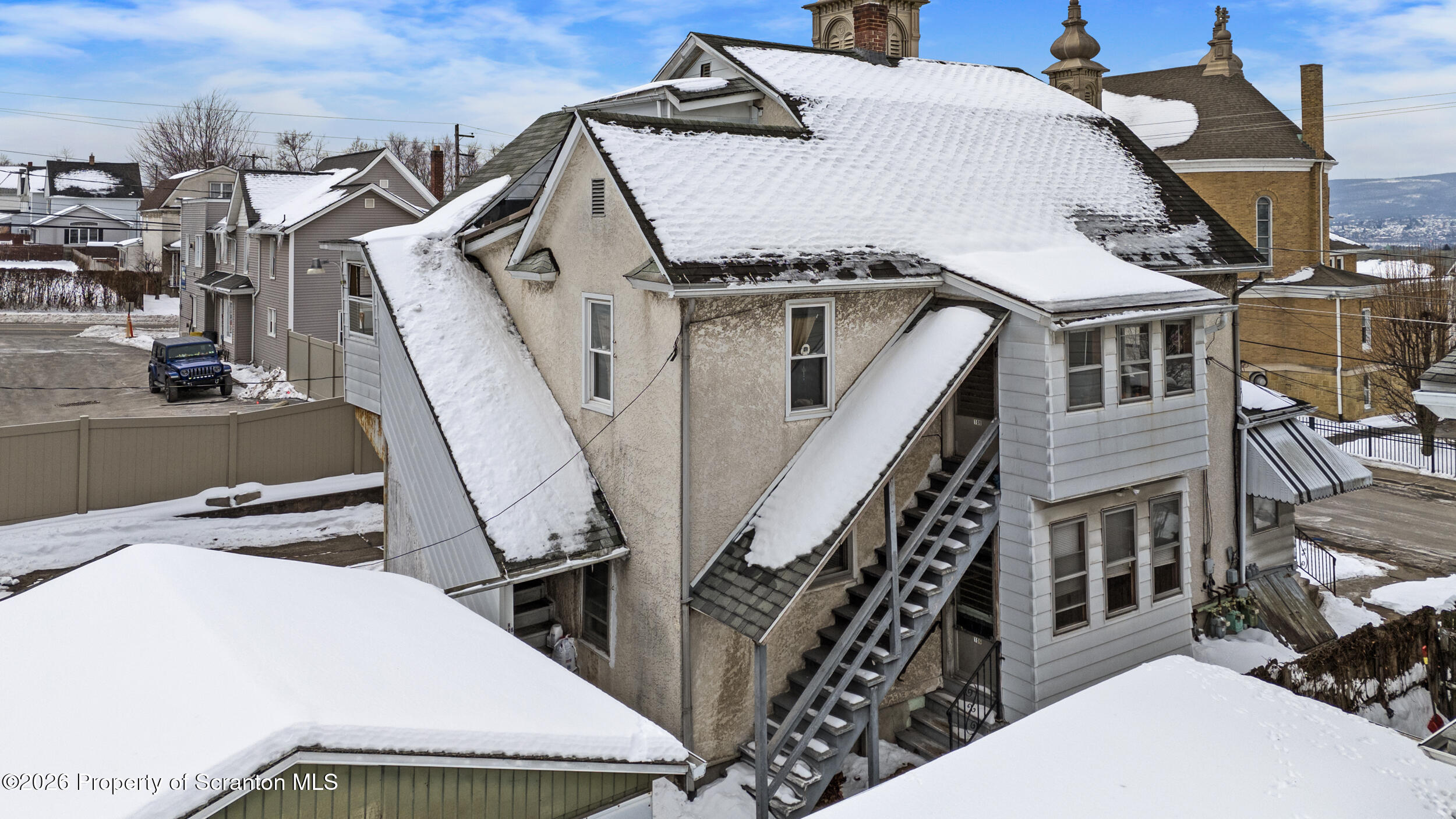 108 Reeves Street Dunmore, PA 18512 - Photo 46 of 55 aerial rear & side