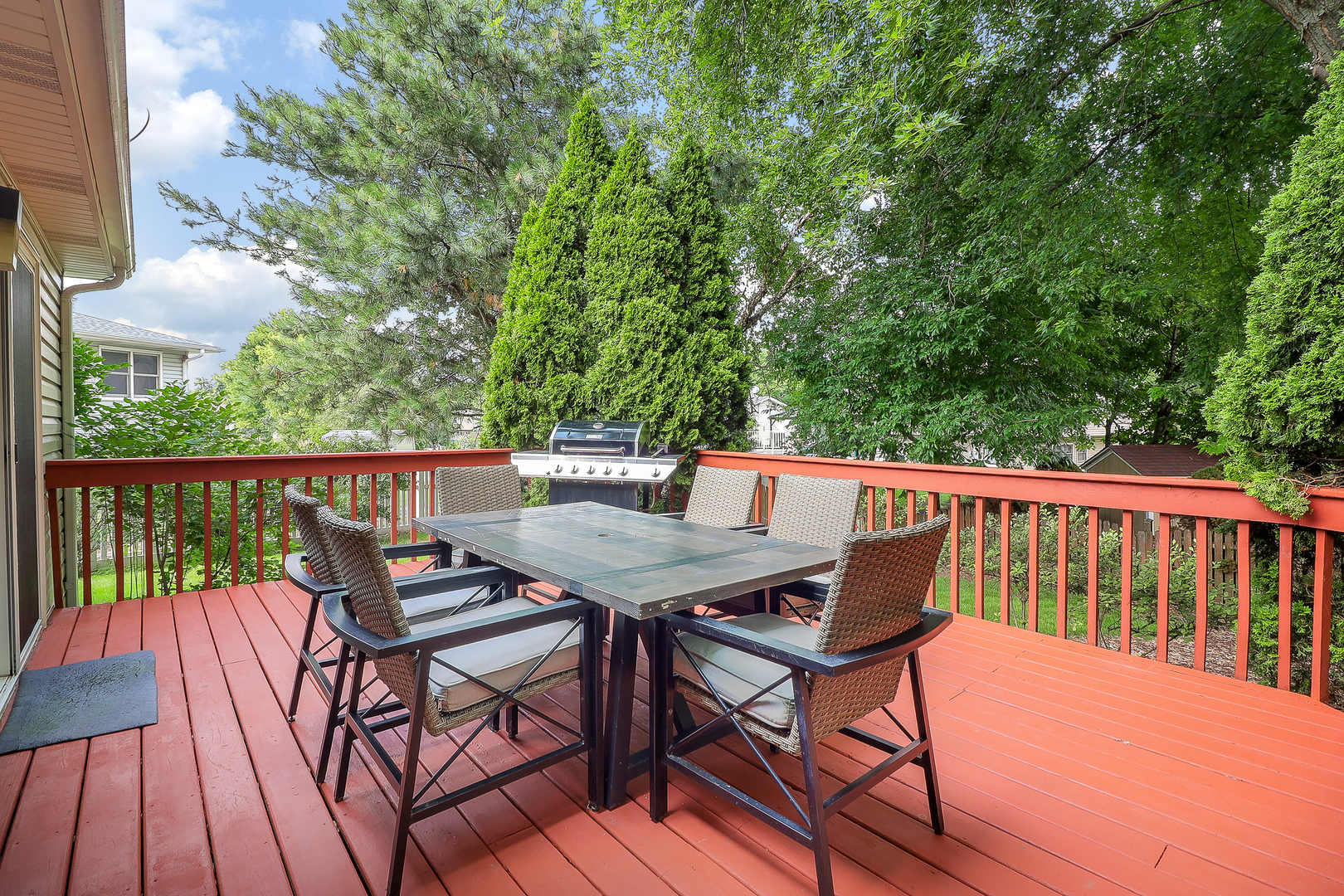 3 Hickory Oaks Court Bolingbrook, IL 60490 - Photo 19 of 21 a view of a chairs and table on the deck