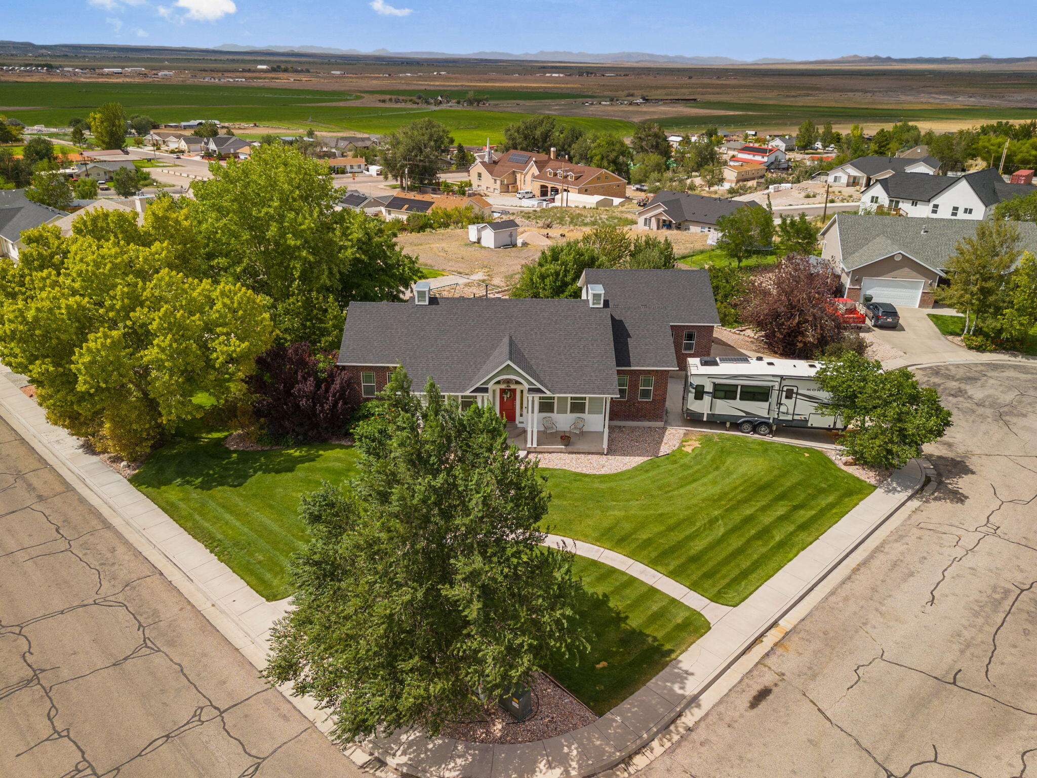 5205 Juniper Ridge Road Enoch, UT 84721 - Photo 56 of 67 Corner Aerial View