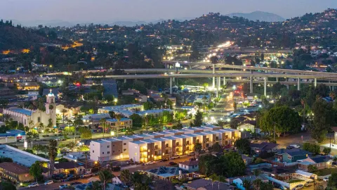 a view of a city