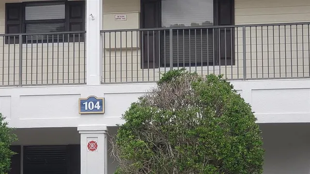 a sign on the side of a building