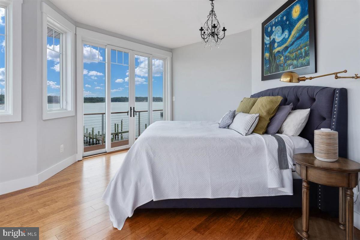 7829 SW Road Pasadena, MD 21122 - Photo 20 of 39 Master Bedroom with Sweeping Views