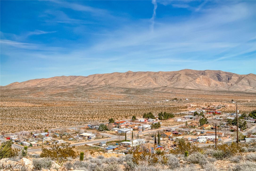 Beacon Street Jean, NV 89019 - Photo 19 of 25 View of mountain with Goodsprings in the forefront