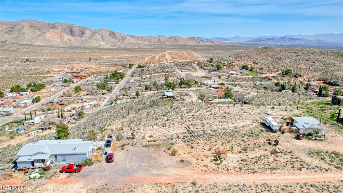 Beacon Street Jean, NV 89019 - Photo 2 of 25 Drone / aerial view featuring view Goodsprings and