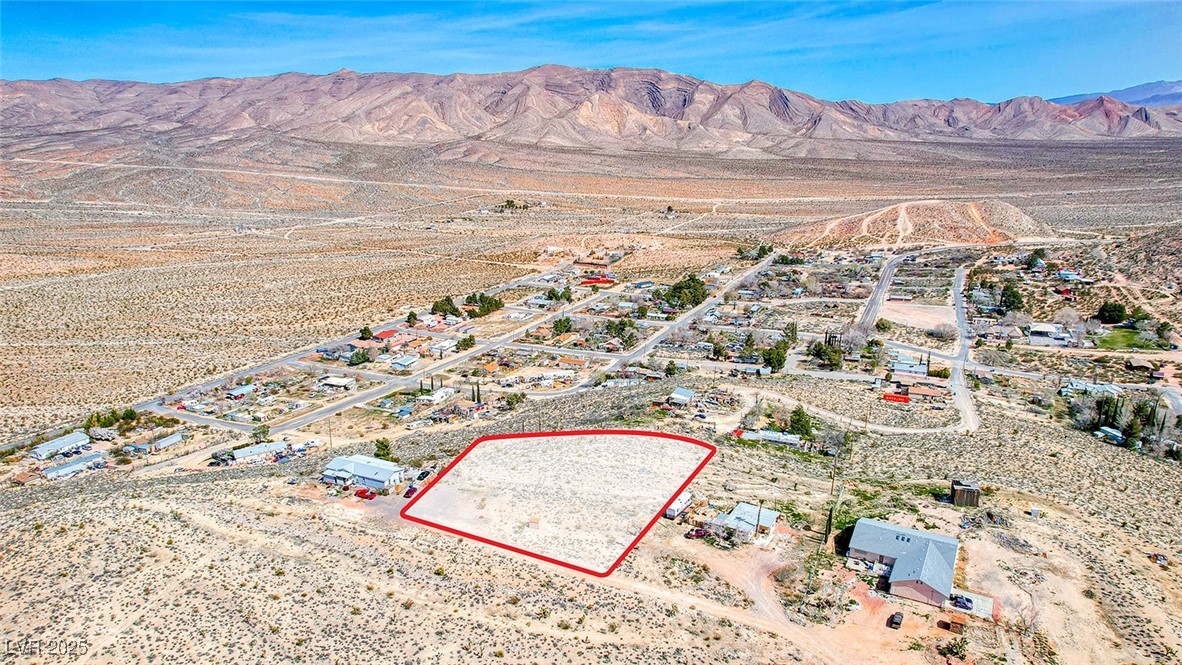 Beacon Street Jean, NV 89019 - Photo 4 of 25 Aerial view featuring a rural view, view of desert