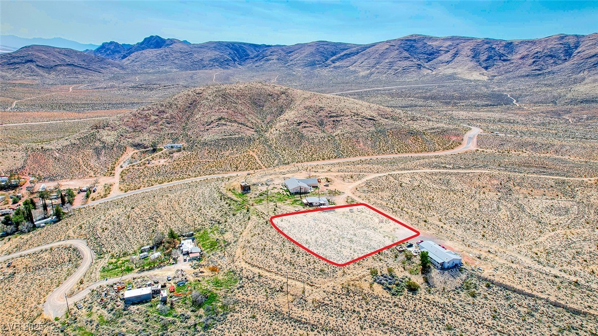 Beacon Street Jean, NV 89019 - Photo 7 of 25 Birds eye view of property with a rural view, view