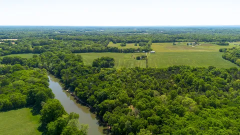 a view of backyard with green space