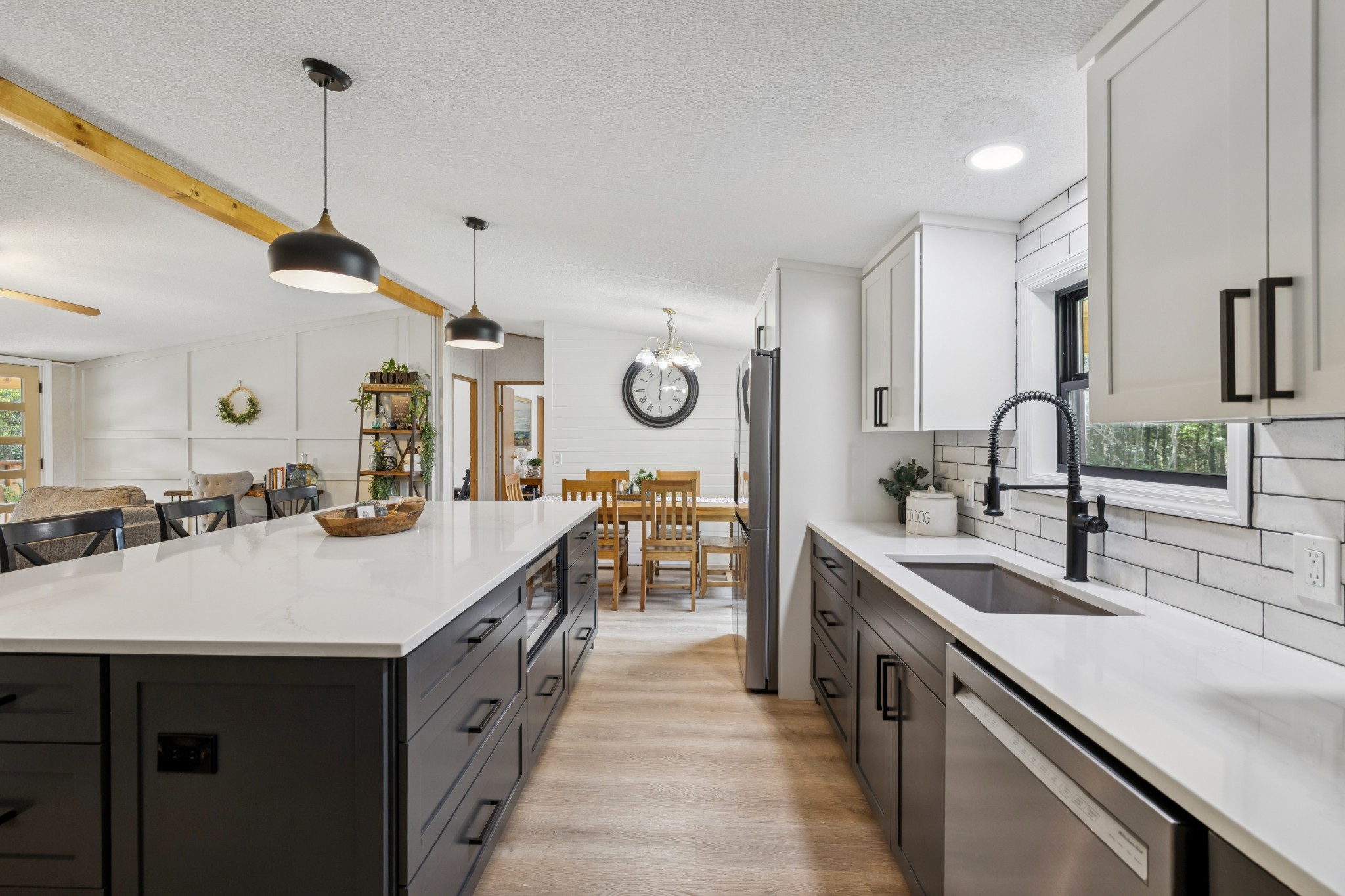 3680 Clark Road Lewisburg, TN 37091 - Photo 73 of 97 a large kitchen with kitchen island a sink appliances and a counter top space