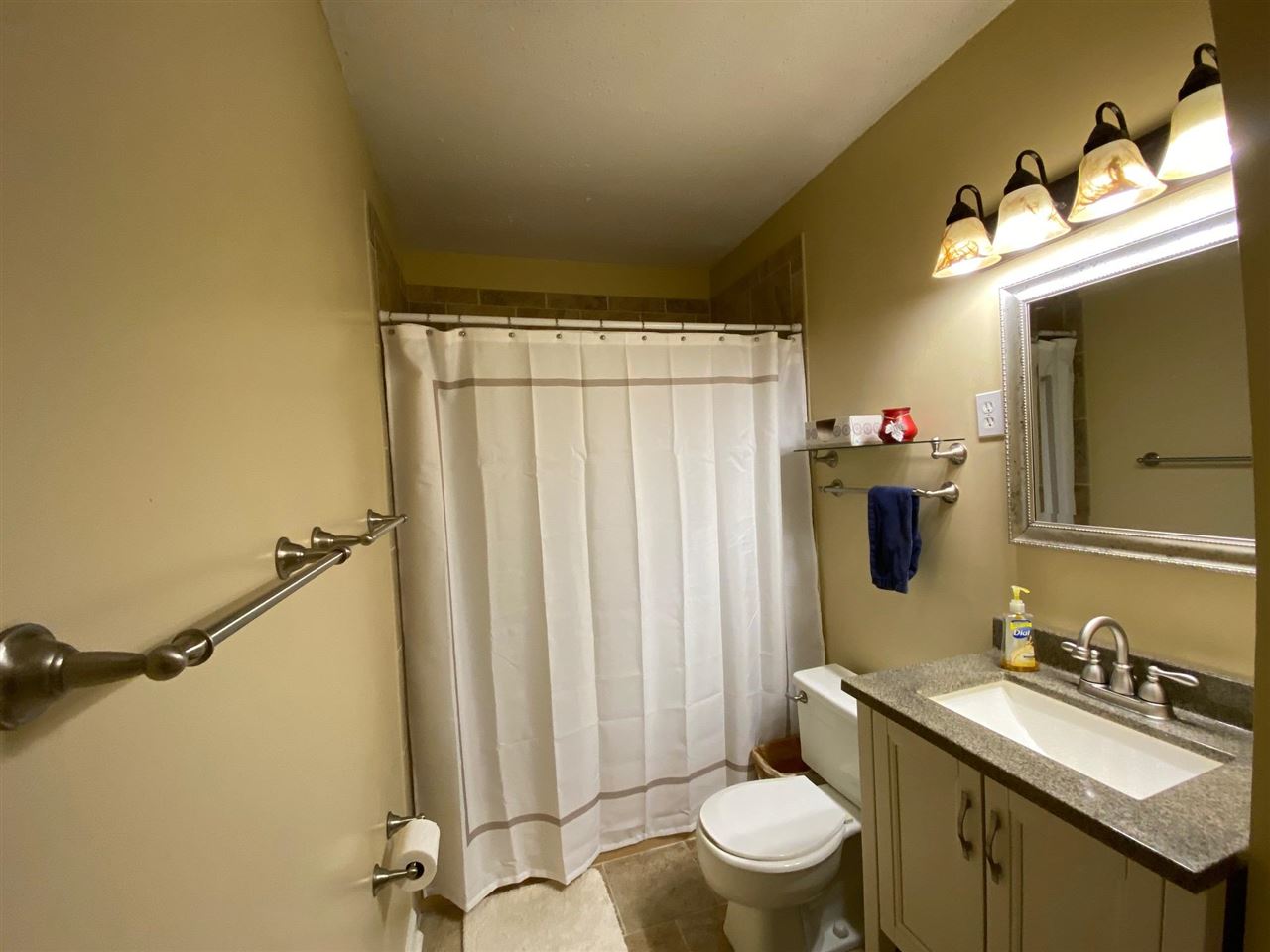 1265 Whitewater Road Memphis, TN 38117 - Photo 17 of 23 a bathroom with a sink mirror toilet and shower