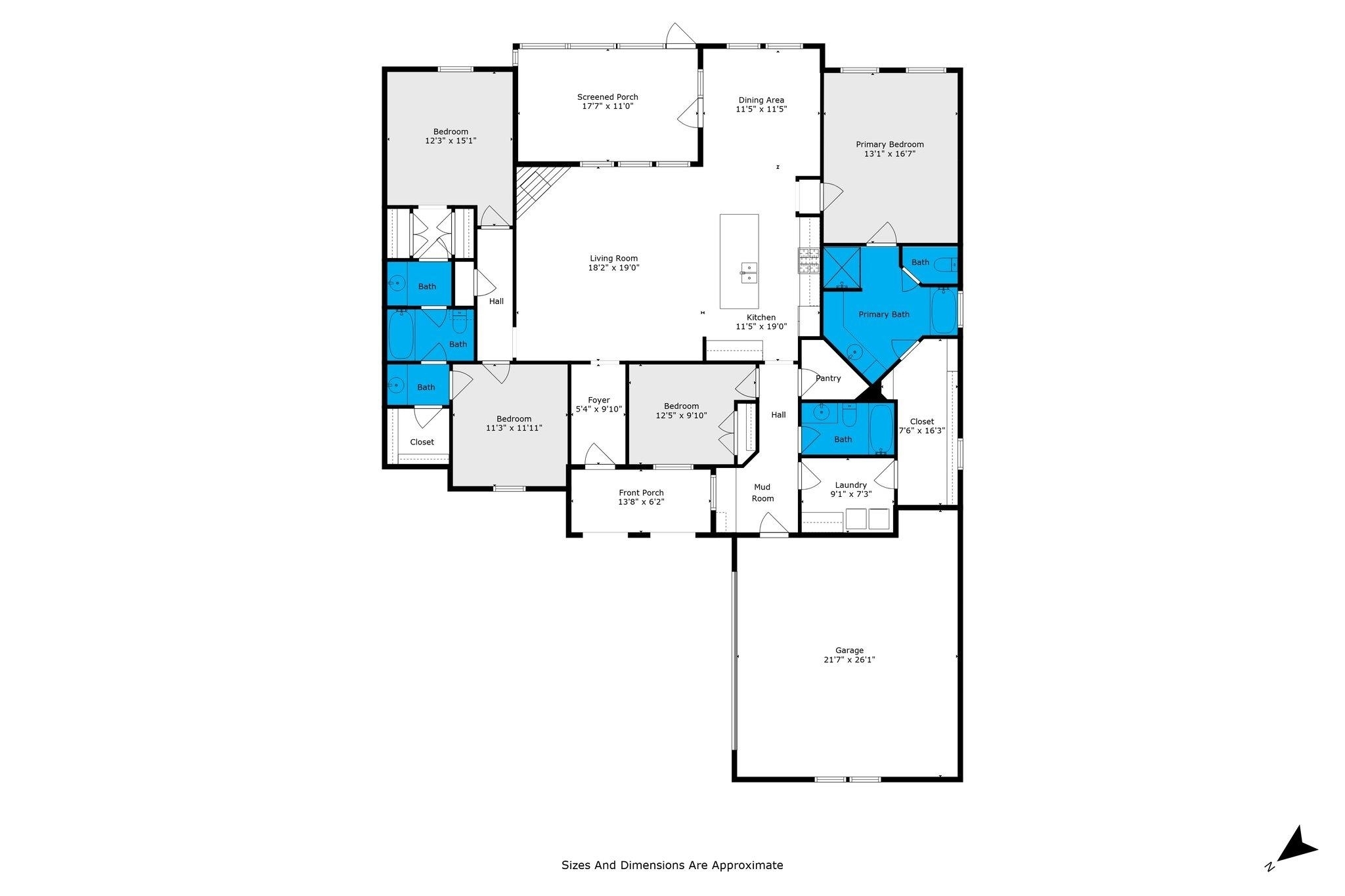 423 Breckin Drive Fairhope, AL 36532 - Photo 31 of 31 Floor plan
