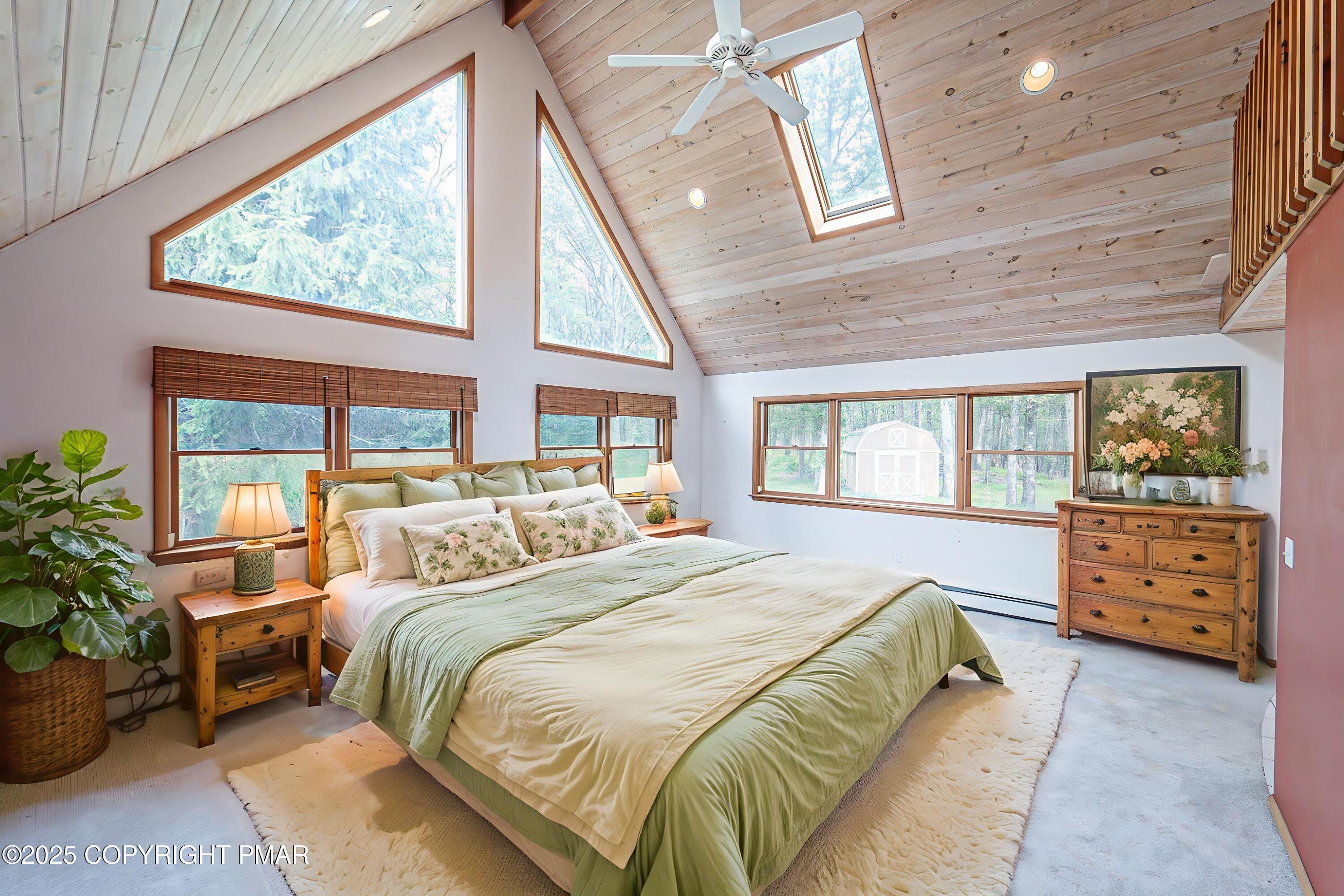 142 Bloss Road Canadensis, PA 18325 - Photo 47 of 109 Master Bedroom Virtually Staged