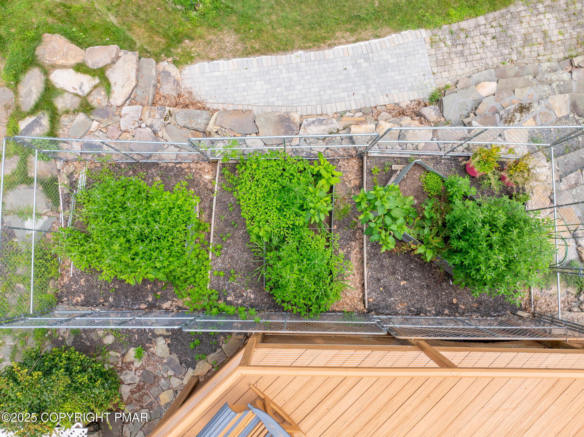 142 Bloss Road Canadensis, PA 18325 - Photo 94 of 109 Aerial Fenced Gardens