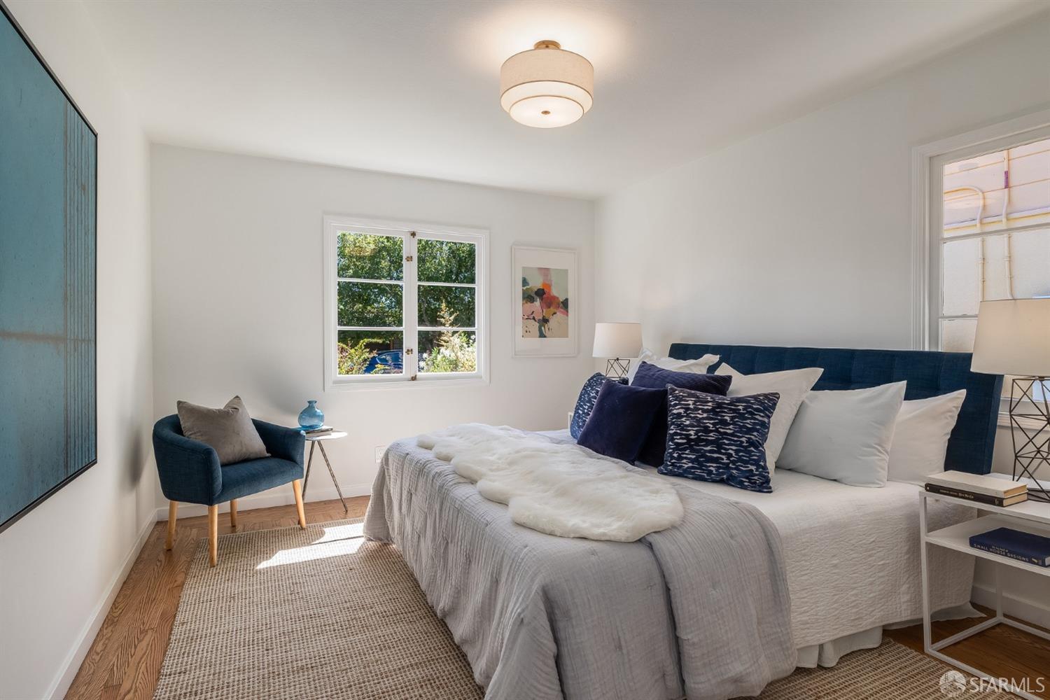 771 Creston Road Berkeley, CA 94708 - Photo 22 of 45 a bedroom with bed and a window