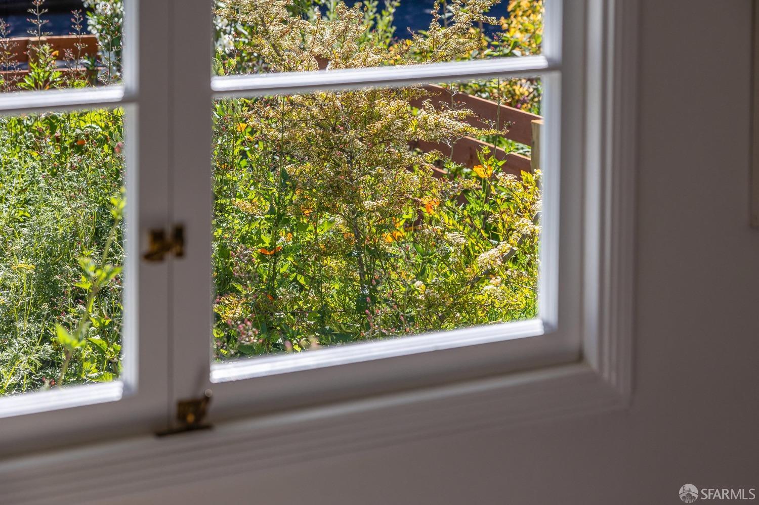 771 Creston Road Berkeley, CA 94708 - Photo 25 of 45 a view of a garden from a window
