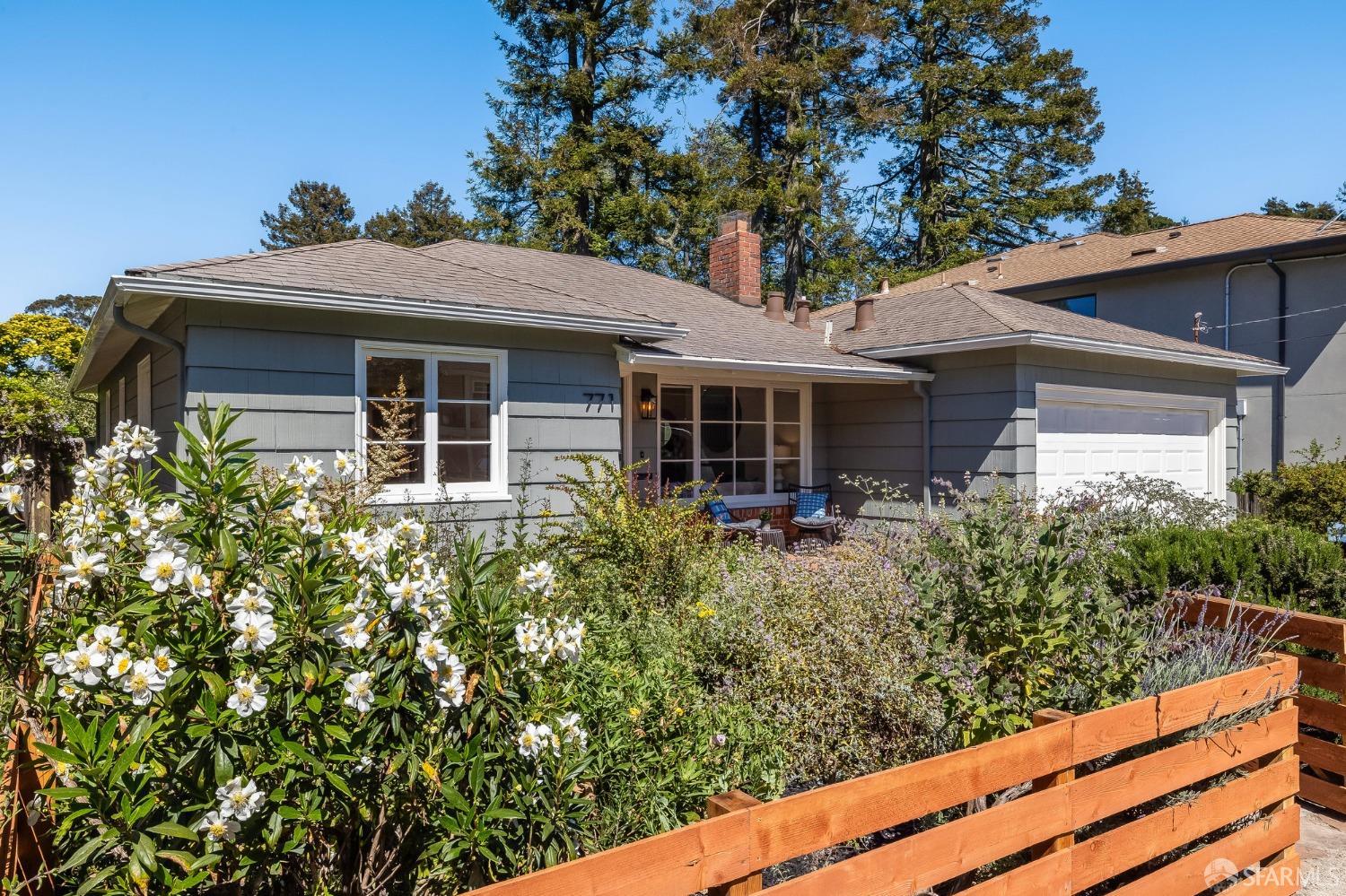 771 Creston Road Berkeley, CA 94708 - Photo 3 of 45 a view of a house with brick walls and potted plants