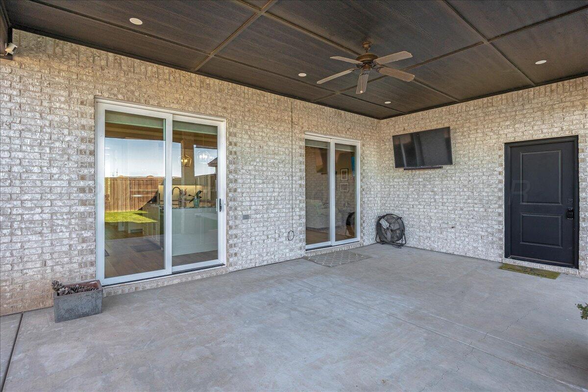 5504 Wesley Drive Amarillo, TX 79119 - Photo 32 of 33 Back Patio