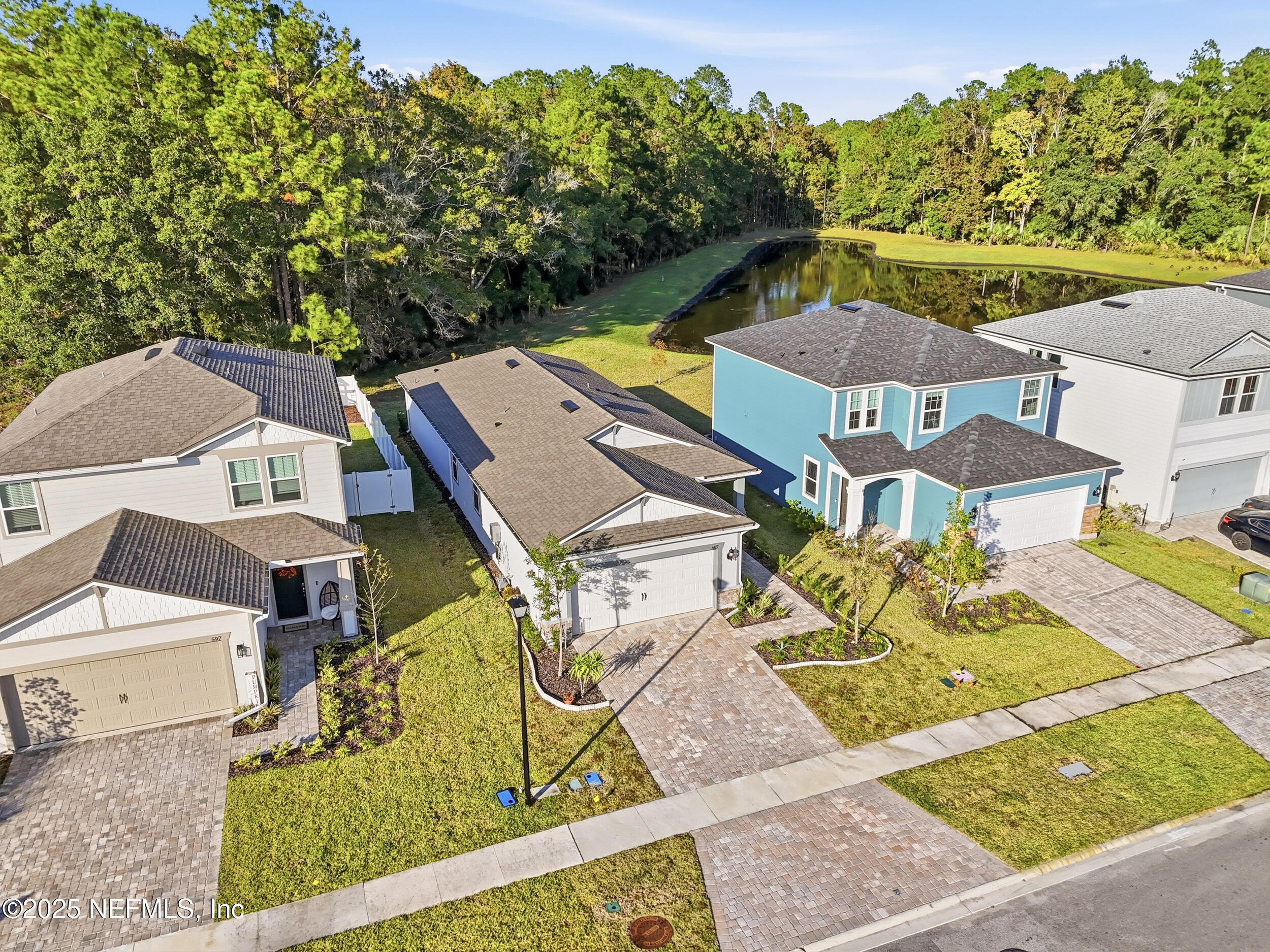 607 Blind Oak Circle St. Augustine, FL 32095 - Photo 26 of 39 an aerial view of residential houses with outdoor space